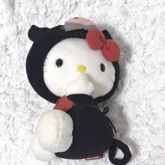 希少⭐︎美品】鹿児島限定⭐︎ハローキティ⭐︎黒豚⭐︎ぬいぐるみ