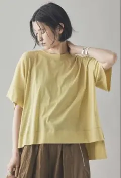 Curensology シアーフライスボクシーTシャツ　イエローのサムネイル