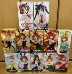 五等分の花嫁 & けいおん！ フィギュアまとめ売り12点セット