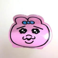【新品】おぱんちゅうさぎ ヘアクリップ 5×6.5cm