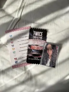 TWICE 国立競技場 FC特典 チケット メッセージカード チェヨン トレカ