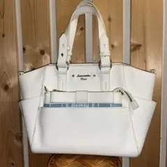 サマンサベガ トートバッグ フラッター リボン ポーチ ショルダー 3way