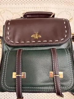 小さめアンティークバッグ【2WAY・合皮】