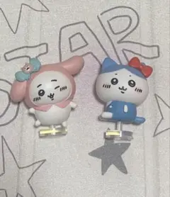 ちいかわ × サンリオ　ハチワレ　マイメロ なりきり フィギュア　ガチャ