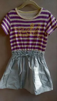 エックスガール X-girl ワンピース 120cm 6歳