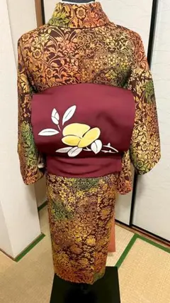 508mn91◆逸品！鳥 塩瀬 高級名古屋帯 南国風◆美品 508mn91◇逸品！鳥 塩瀬 高級名古屋帯 南国風◇美品 2025年最新】