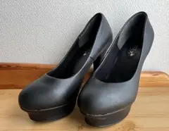 ブラックハイヒール ポインテッドトゥ