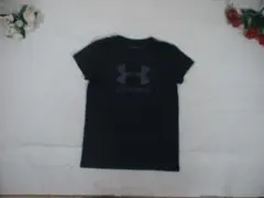 100566 アンダーマーマー　ヒートギア　Tシャツ　黒　LG