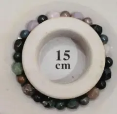 天然石岩形ブレスレット