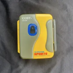 COBY CX-34 ポータブルカセットプレーヤー 本体 - メルカリ