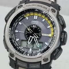 稼働美品 PROTREK PRW-5000T 電波ソーラー メタルバンド チタンのサムネイル