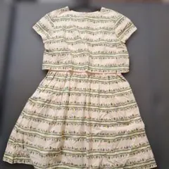 crewcuts ワンピース 半袖　花柄