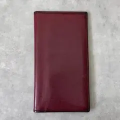 希少】オールドコーチ レザー 長財布 赤 本革 ウォレット ヴィンテージ 