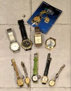 y*i様 ヴィンテージ 腕時計 9点 メンズ レディース まとめ売り ジャンク