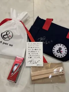 and per se 都玲華　女子プロゴルファー　直筆サインボール　トートバッグ メルカリ