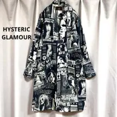 HYSTERIC GLAMOUR 総柄ジャガード刺繍カーディガン ユニセックス