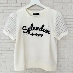 INGNI ホワイト トレーナー Mサイズ