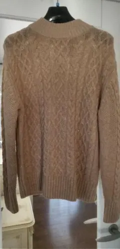 新品未使用　無印良品　ウールケーブルセーター