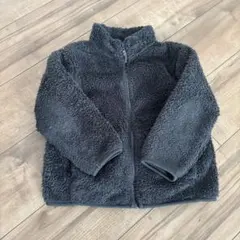 ユニクロ　ダークネイビー　フリースジャケット 110