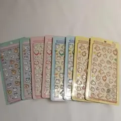 ボンボンドロップシール　まとめ売り8枚　ちいかわ　硬いシール