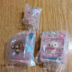 パッケージミニチュアコレクション　めじるしアクセサリー　計3点