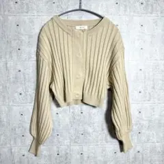 Eimee Law エイミーロウ ロゴテープショートカーデ