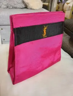 YSL ポーチ ピンク ブラックのサムネイル