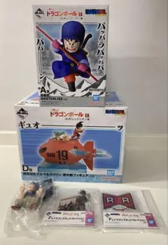 一番くじ　ドラゴンボール　レッドリボン軍　Ａ賞 孫悟空 D賞　ブルマ　クリリン