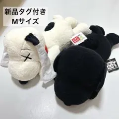 新品　ユニクロ　カウズ　ピーナッツ スヌーピーぬいぐるみ M 2体セット