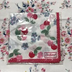 Cath Kidston キャスキッドソン ハンカチ さくらんぼ・チェリー柄のサムネイル