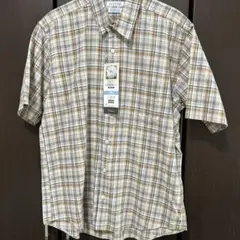 CLOSSHI LINEN+ 半袖チェックシャツ COOLMAXのサムネイル