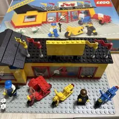 LEGO 6973 バイクショップ（1984年）箱、説明書付き