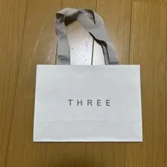 THREE ショップ袋 ホワイトのサムネイル