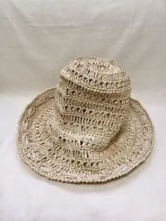 《ローラアシュレイ 》ストローハット【イタリア製】S☆最終価格☆