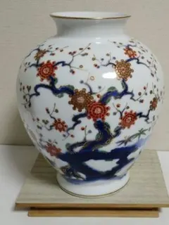 人間国宝 十三代 酒井田柿右衛門 別製豪華 賀茂鶴 徳利 空瓶 錦花鳥文 花瓶 人間国宝 十三代 酒井田柿右衛門 別製豪華 賀茂鶴 徳利 空瓶 錦花鳥文