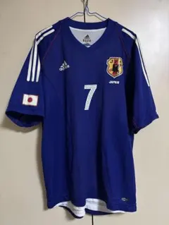 2002年サッカー日本代表ユニフォーム （オーセンティックＯサイズ7NAKATA