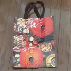 Le Creuset 鍋デザイン　マルシェトートバッグ　 エコバッグ