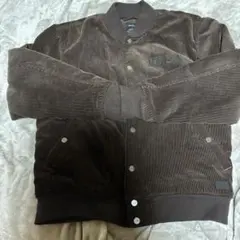 RVCA コーデュロイ スタジャン ブラウン S