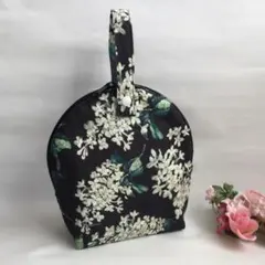 リバティ帆布♡保温保冷マグポーチ/ハンドメイド