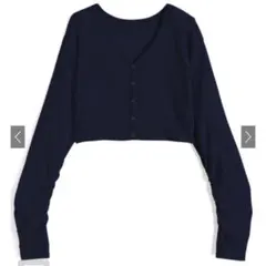 【GRL】UVカットサムホール付きギャザーカーディガン[tu2121]