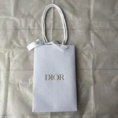 Dior ホワイト ショップ袋 中型