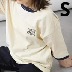 ZIP FIVEアソート ロゴ ビッグシルエット リンガー 半袖 Tシャツのサムネイル