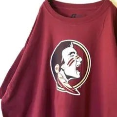 ラッセル NCAA カレッジ セミノールズ Tシャツ 2XL レッド 赤 古着