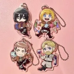 進撃の巨人 デコラpic ガチャ アルミン ミカサ ジーク ジャン