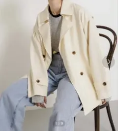 2WAY ショートトレンチコート