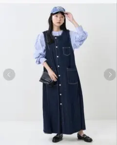 SOMETHING×FREAK'S STORE ￼別注ルーズフリルオーバーオール - メルカリ