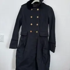 Marc by Marc Jacobs ブラックコート S トレンチコートのサムネイル