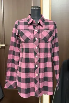 Tomm girl チェック柄長袖シャツ