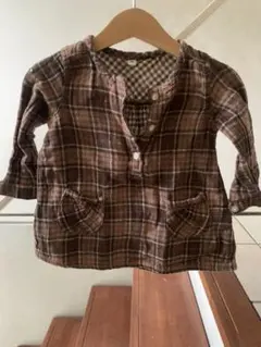 ワンピース　チュニック　無印　80