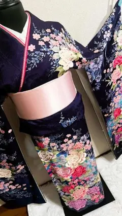 【美品】HANAEMORI 振袖 花柄